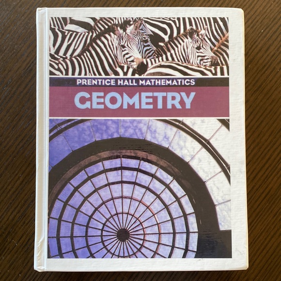 Prentice Hall Geometry Mathematics Textbook - Picture 1 of 3